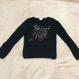 Long sleeve sweater shirt